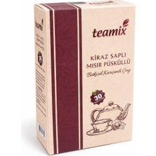 Teamix Kiraz Saplı Mısır Püsküllü Bitkisel Karışımlı Çay 60 G 30 Süzen Poşet