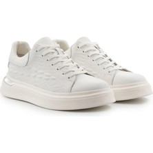 Daytex Hakiki Deri Kroko Baskılı Eva Taban Premium Erkek Sneaker