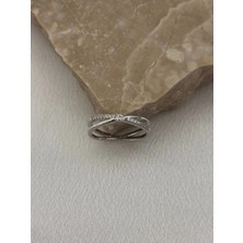 Xuping Jewelry Silver Zirkon Taşlı Xupıng Çelik Yüzük
