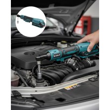 Ronanna Yandan Sıkma Somun Için Akülü Cırcır Anahtar Dar Alan Uyumlu