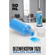 Ronanna Turk Salon Kuaför Dezenfeksiyon Tozu - Manikür Pedikür Berber Saç Tarak Kesme Makas Dezenfektanı Profesyonel Salon Dezenfektanı
