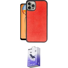 TKÇ  iPhone 15 Pro Kılıf Kıvılcım Işık Serisi - Siyah Bilvis 5in1 5d Magic Hayalet Cam Ekran Koru