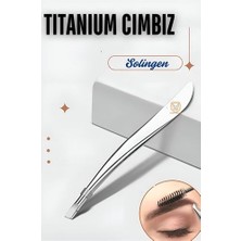 Ronanna Turk Cımbız Titanyum Çelik Solingen Professional