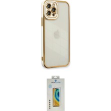 TKÇ Ieg™ Iphone 12 Pro Max Kılıf Çekirdek Klasik Serisi - Siyah Polymer Nano Ekran Koruyucu