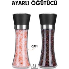 Ronanna Turk 2 Li Baharat Tuz Öğütücü Set Dees Dickerhoof Design