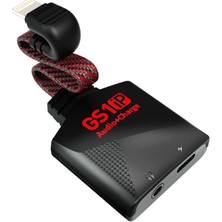 Ronanna Plextone Gs1 iPhone Mıknatıslı Lightning To 3.5mm Kulaklık + Hızlı Şarj ADAPTÖRÜ-(5775)