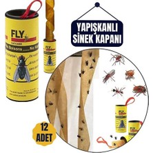 Ronanna Turk 12 Adet Yapışkanlı Sinek Kapanı 74 cm