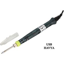 Class ZD-20U USB Havya | Taşınabilir Mini Lehimleme Kalemi 5V
