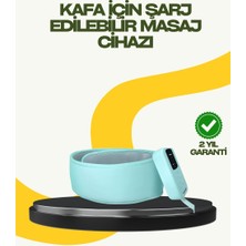 Ronanna Isıtmalı Baş Masaj Aleti Rahatlatıcı ve Stres Giderici Tasarım