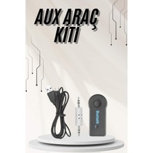 Ronanna Yeni Nesil Bluetooth Aux Araç Kiti Siyah Tv Tablet Telefon Araç Araba