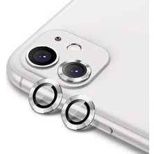 Ronanna Ally Iphone 11  6.1 3D  Metal Çerçeveli Kamera Lens KORUYUCU-(5775)