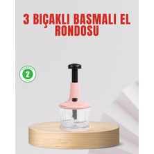 Ronanna Manuel Mutfak Rondosu Keskin Bıçaklı Geniş Hazneli