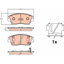 SANSING Hyundai I40 2012 - 2015 Balata Ön