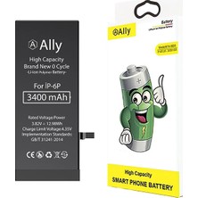 Ronanna Ally iPhone 6 Plus 3400 Mah Yüksek Kapasiteli Pil BATARYA-(5775)