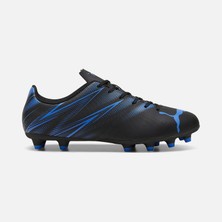 Puma Attacanto Fg/ag Jr Siyah/mavi Genç Krampon - 107480 08