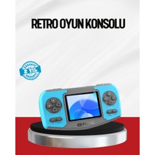 Ronanna El Tipi Retro Oyun Konsolu Çocuklara Özel Portatif Oyun Makinesi