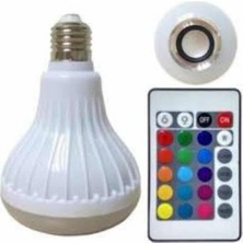 Ronanna Lamba Hoparlör Ampül Görünümlü Renk Değiştirebilen Android ve Ios Uyumlu