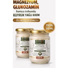 Envisha Beauty Magnezyum Glukozaminli Kuyruk Yağlı ve Bamya Tohumlu Masaj Kremi 210 ml  2 Adet
