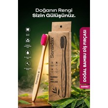 Sensidax Doğal Bambu Diş Fırçası -Orta-Medium-1 Adet