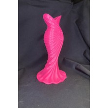 Paiplay Vazo Boydan Elbise Temalı - Boydan Elbise Temalı Vazo - Pembe
