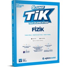 Eğitim Vadisi Yayınları 2026 9. Sınıf Fizik Tik Tam Izleme Kitabı Maarif Modeli