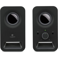 Ronanna Logıtech 980-000814 Z150 6W 1+1 Kulaklık Jaklı Kompakt Stereo Speaker (SIYAH)(1923)
