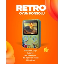Ronanna 500 Oyun Hafızalı G5 Game Box – Renkli LCD Ekranlı