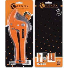 Lenox Otomatik Boru Kesme Makası 42 mm Pvc Plastik Ppr Boru Kesici Mandallı El Tipi Kesme Aleti