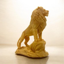 3D Aslan Figürü