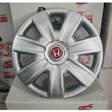 Yk Honda Civic / City / Jazz 14 Inç Uyumlu Jant Kapağı 4'lü Takım Amblem Hediyeli