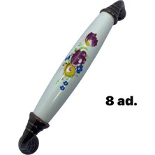 Eymen Meral Aksesuar 8 Adet 128MM Polimer Bakır Rengi Kaliteli Ekonomik Kulp (Vidaları Dahil) Boyası Kalitelidir Iki Delik Arası 12.8 cm Dir #set #avantajlı #kampanyalı
