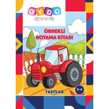 Oydo Örnekli Boyama Kitabı Taşıtlar