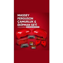 PTP Massey Ferguson 135-148-240-255T-165-175-260G Paçalı Çamurluk Seti Lambaları Ayakları Komple Set