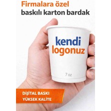 Mada Ambalaj Baskılı Karton Bardak ( 1000 Ad )