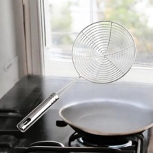 Mybru Metal Kevgir, Kızartma Haşlama Süzgeci 13 cm