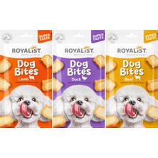 Royalist 3’lü Set Köpek Ödül Maması (Kuzu + Ördek + Dana)  Tüm Irklar Için | 3 Ay Üzeri Köpekler Için