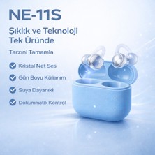 TeknolojiSA NE-11S Bluetooth 5.4 Kablosuz Kulaklık | Kancalı Spor Tipi, Hi-Fi Ses, Ipx4 Suya Dayanıklı