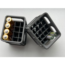 Sandık Şeklinde Pil Saklama Kutusu (2'li Set)