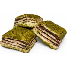 Çerezyolu Çikolatalı Antep Fıstıklı Katmer Lokum