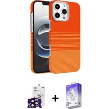 Marsilyan™- iPhone 16 Pro Max Kılıf Doruk Serisi - Siyah Bilvis 5in1 3D Magic Cam Ekran Koruyucu + Siyah Bilvis Titan Kamera Lens