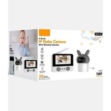 Blic Blm-66 Akıllı Bebek Kamerası ve 4.3" LCD Monitör - 355° Dönüş, Ağlama Tespiti, Sıcaklık Ölçer ve Iki Yönlü Ses