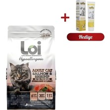 Loi Steril Somon ve Karidesli Kısır Kedi Maması 2 kg