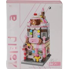 Markaon Üreticiniz KP0101 Tatlı Dükkanı 344 Parça Block Oyuncak YN1348