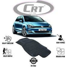 Vw Golf 7 2013-2021 Tek Sol 3D Araca Özel Paspas