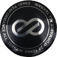 Jant Göbek Arma Enkei Sticker 4'lü Set