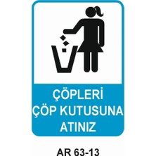 Outdoor One İŞ GÜVENLİĞİ UYARI LEVHASI 1 ADET PVC 21 X 29CM