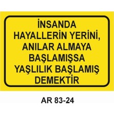 Outdoor One İŞ GÜVENLİĞİ UYARI LEVHASI 1 ADET PVC 21 X 29CM