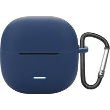 Dmay Xiaomi Redmi Buds 8 Active Kulaklık Uyumlu Silikon Kılıf+Kanca