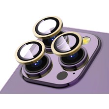 Linktech iPhone 14 Pro / 14 Pro Max Crystal Seri Safir Kamera Lens