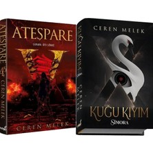 İndigo Kitap Ateşpare 4,5 Ciltli Sonun Ötesinde ve Kuğu Kıyım Simora Ciltli (Ceren Melek) 2'li Set